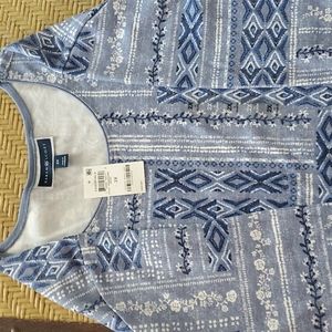 Karen Scott 3/4 Sleeve Top in 2X